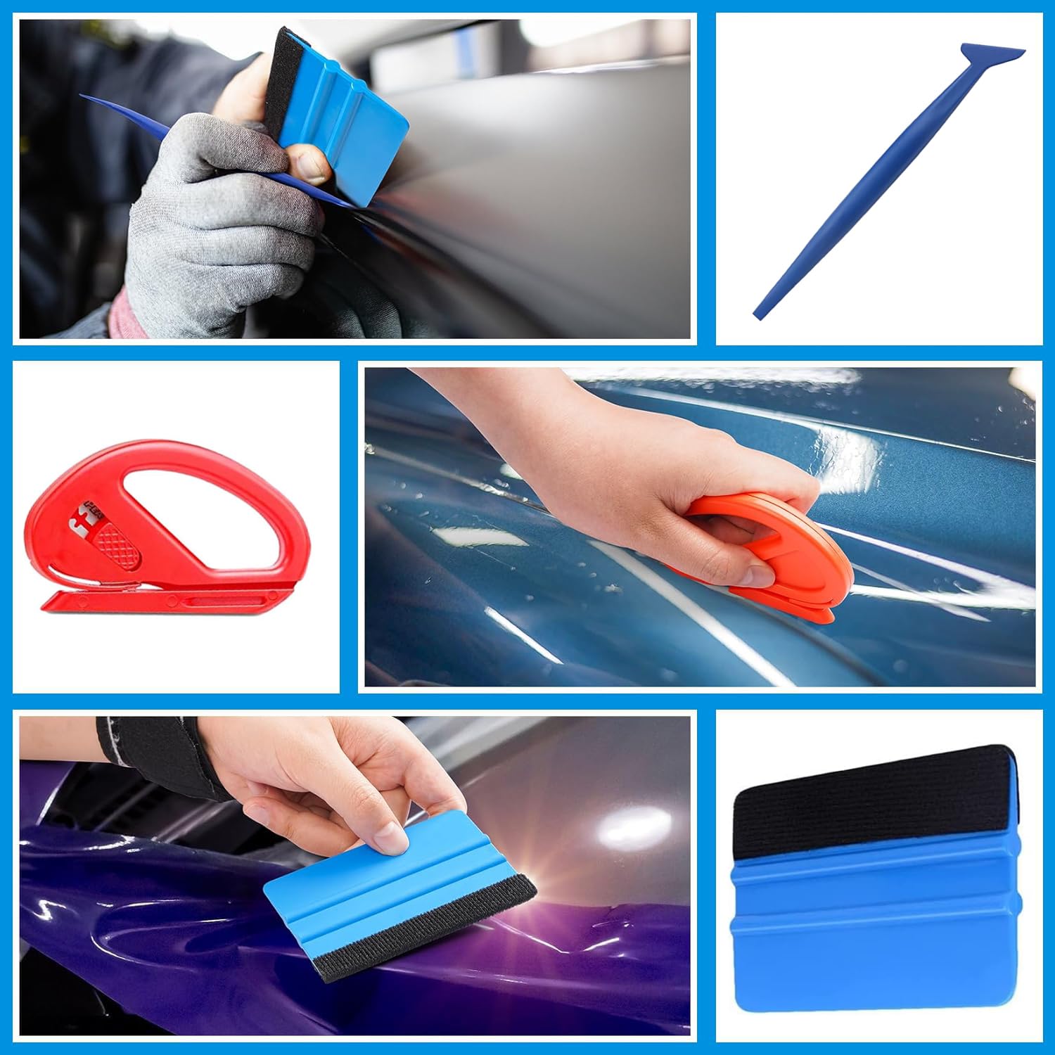 Car wrapping tools