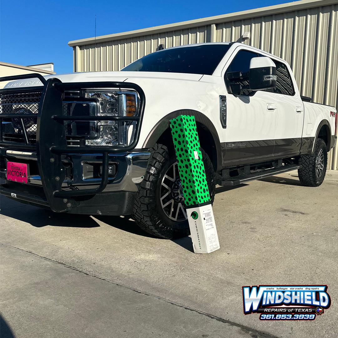 Ceramic IR Pro Series Automotive Window Film roll shown in varying tint levels from 5% to 75%, highlighting smooth finish and available widths from 20 to 60 inches