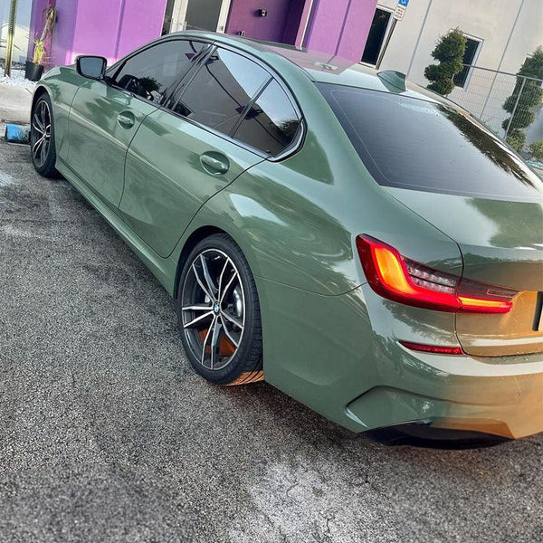 60&quot; Gloss Military Green Vinyl Car Wrap – CheetahWrap