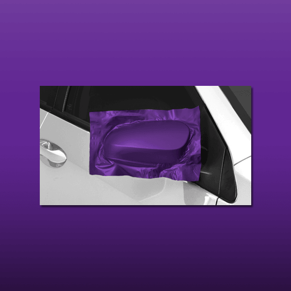 matte purple paint job