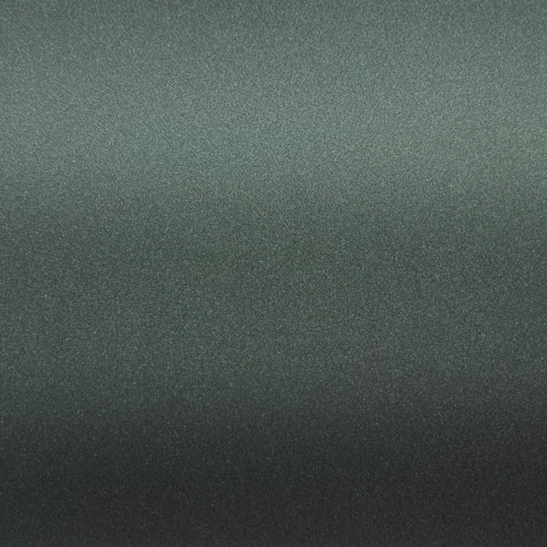 Satin Pine Green Metallic Vinyl Car Wrap – 60 inch roll featuring smooth satin finish with deep pine green color and subtle metallic sheen