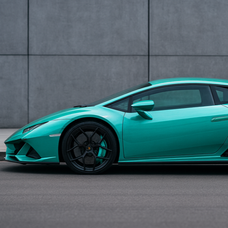 NEW - 60” Gloss Sea Wave Metallic Vinyl Car Wrap