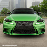 60" Satin Cheetah Green Metallic Vinyl Car Wrap