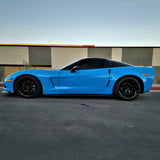 60" Gloss Light Blue Vinyl Car Wrap