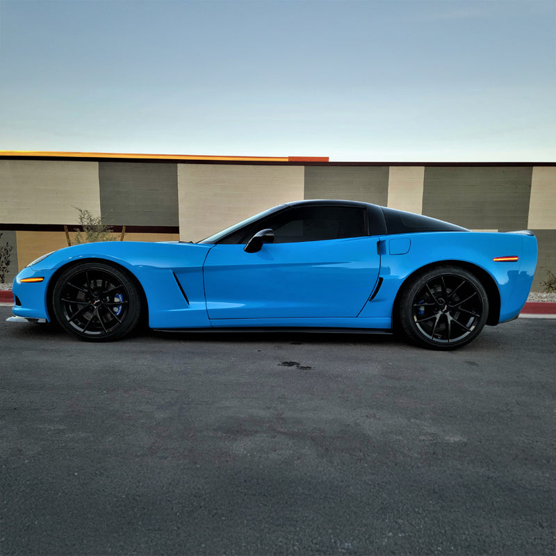 60" Gloss Light Blue Vinyl Car Wrap