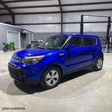 60" Gloss Berry Blue Vinyl Car Wrap