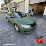 60" Matte Military Green Vinyl Car Wrap