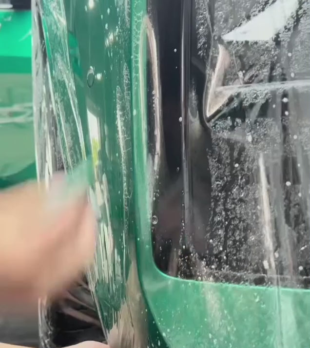 CheetahPPF Chip Defense Paint Protection Film applied to vehicle, showcasing clear, glossy finish that protects paint from chips, scratches, and road debris