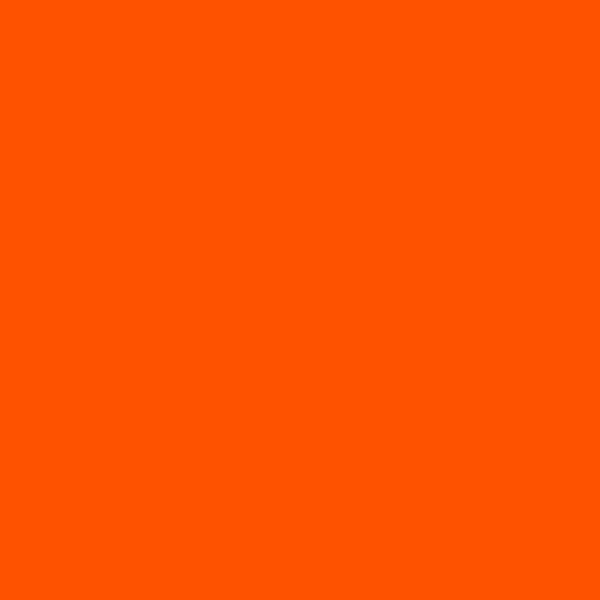 Gloss Orange Vinyl Car Wrap applied to vehicle, showcasing vibrant orange color with a smooth high-gloss finish and reflective surface