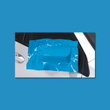60" Gloss Light Blue Vinyl Car Wrap