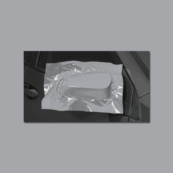 60" Gloss Light Gray Vinyl Car Wrap