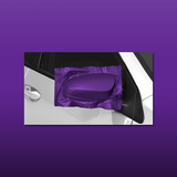60" Satin Passion Purple Aluminum Vinyl Car Wrap